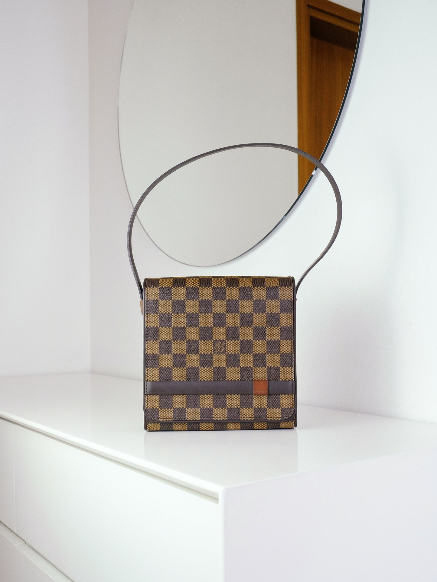 Louis Vuitton Vintage Damier Tribeca PM Shoulder Bag