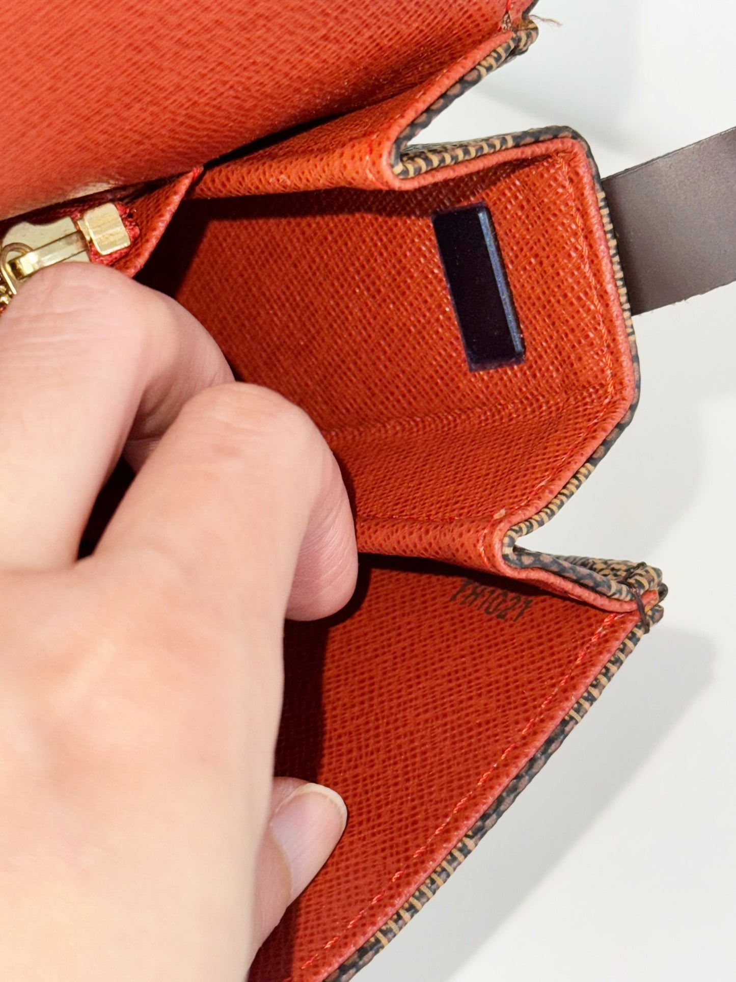 Louis Vuitton Vintage Damier Tribeca PM Shoulder Bag