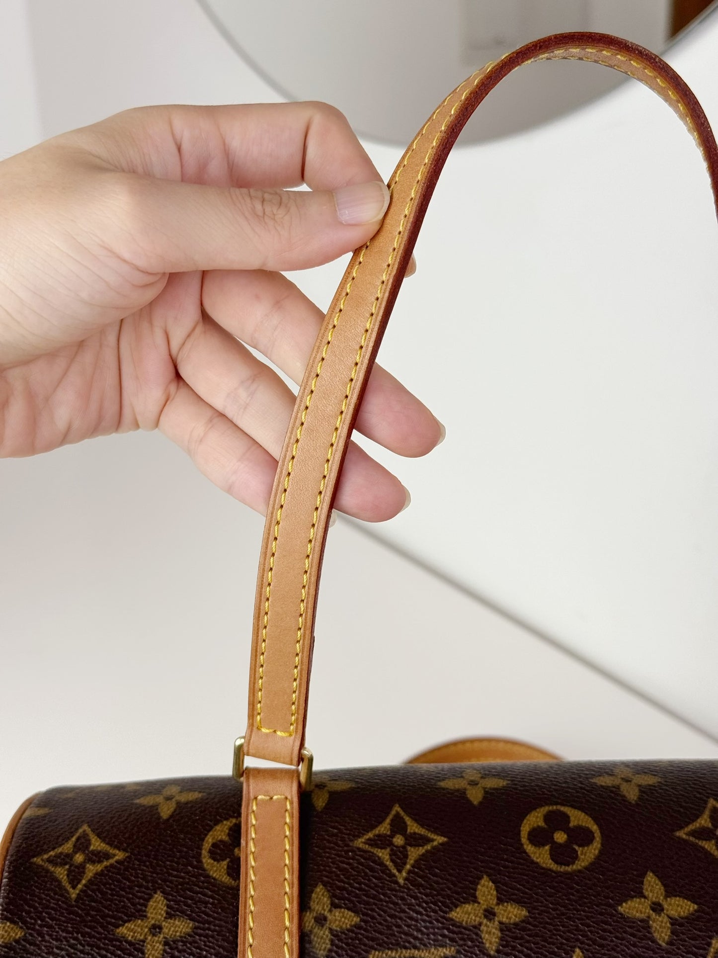 Louis Vuitton Vintage Papillon 26 Handbag Crossbody Bag