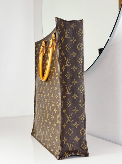 Louis Vuitton Vintage Sac Plat Handbag Tote Crossbody Bag