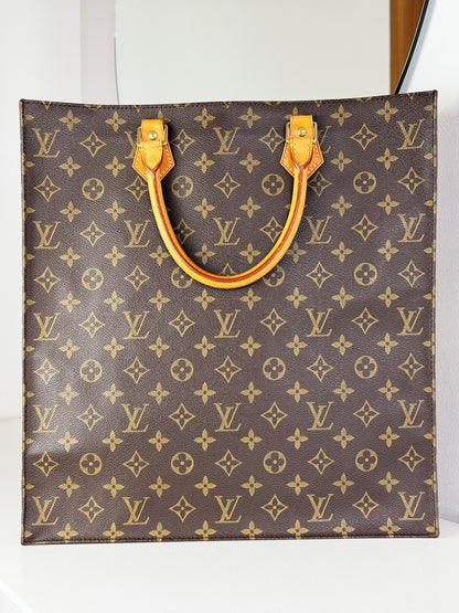 Louis Vuitton Vintage Sac Plat Handbag Tote Crossbody Bag