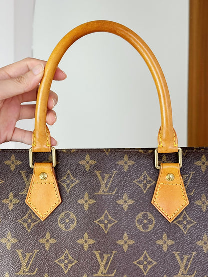 Louis Vuitton Vintage Sac Plat Handbag Tote Crossbody Bag