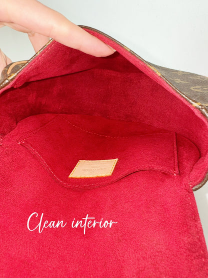 Louis Vuitton Vintage Tambourine Crossbody Bag