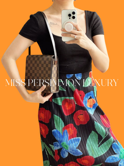 Louis Vuitton Vintage Damier Tribeca PM Shoulder Bag