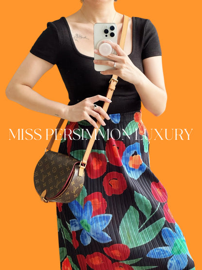 Louis Vuitton Vintage Tambourine Crossbody Bag
