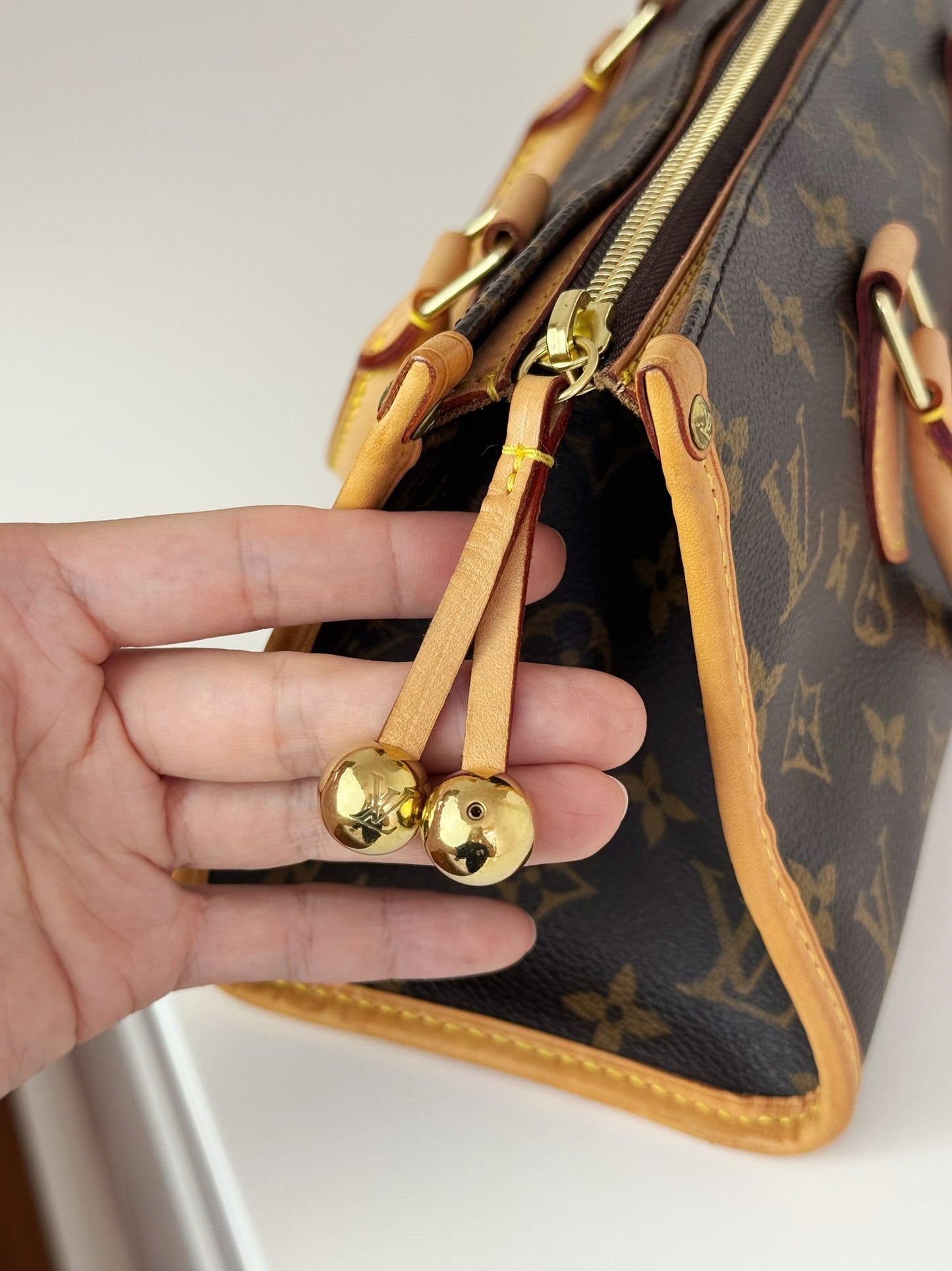 Louis Vuitton Vintage Popincourt Handbag Crossbody Bag