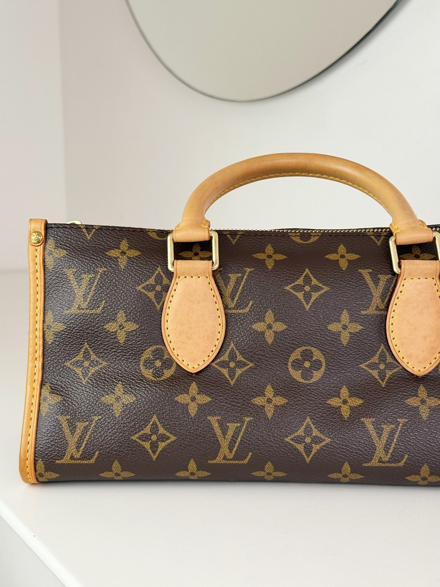 Louis Vuitton Vintage Popincourt Handbag Crossbody Bag