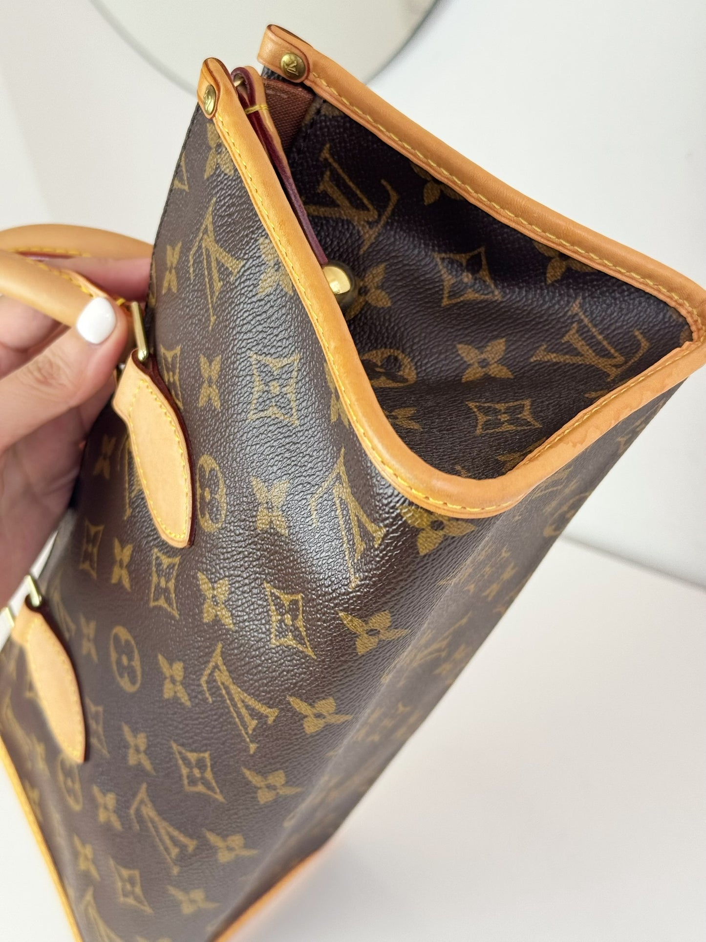 Louis Vuitton Vintage Popincourt Handbag Crossbody Bag