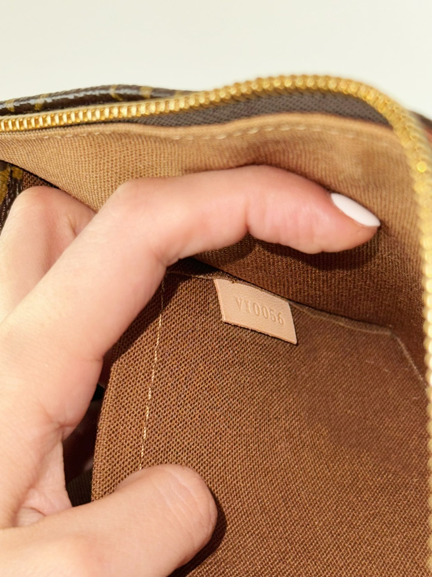 Louis Vuitton Vintage Popincourt Handbag Crossbody Bag