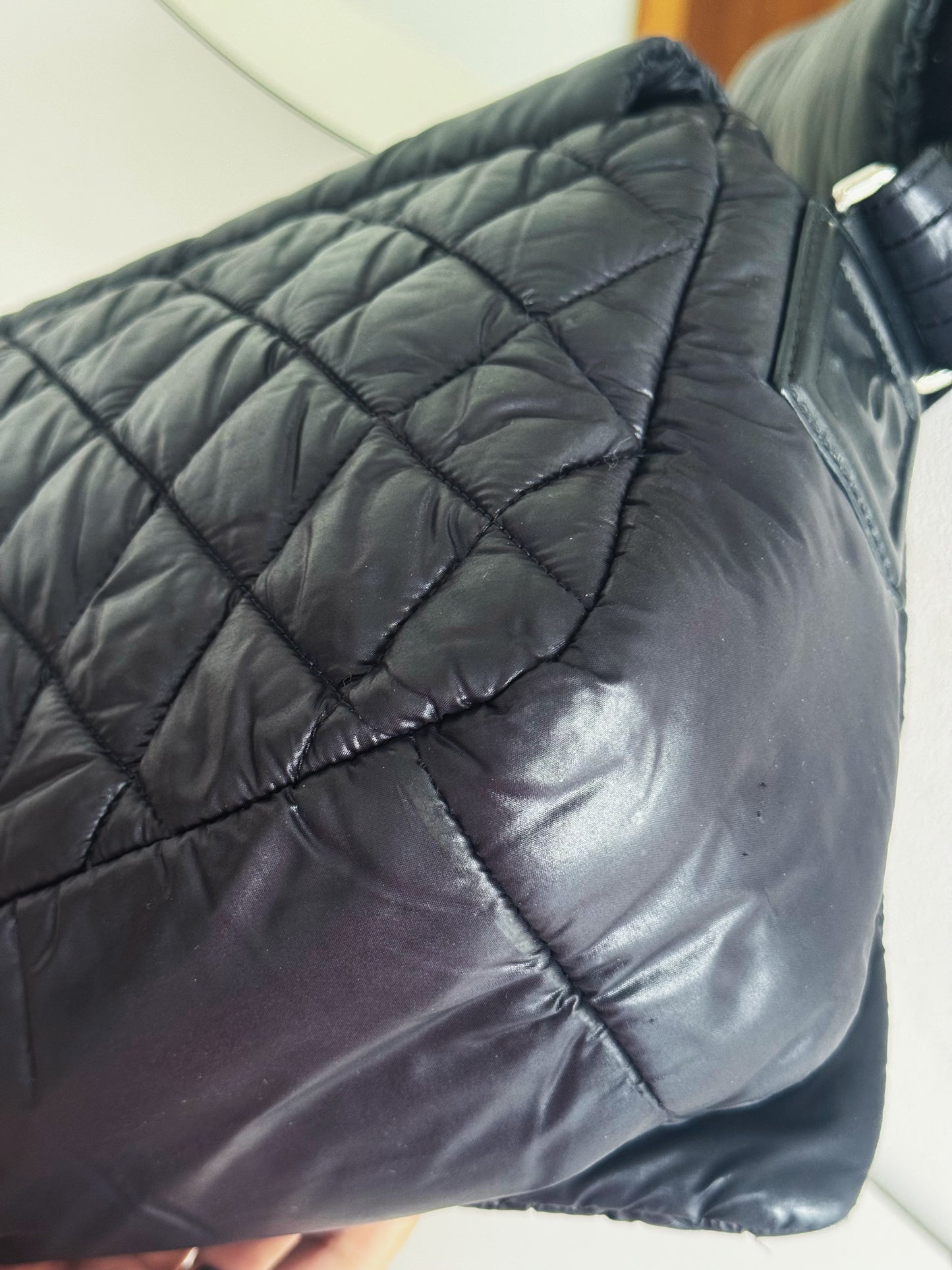 Chanel Vintage Coco Cocoon Flap Messenger Shoulder Crossbody Bag