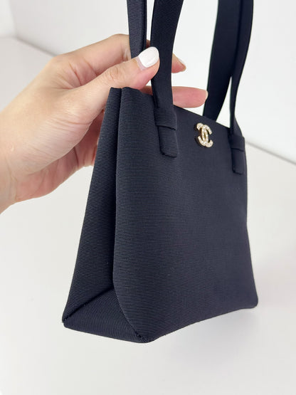 Chanel Vintage Cocomark Rhinestone Handbag Shoulder Bag