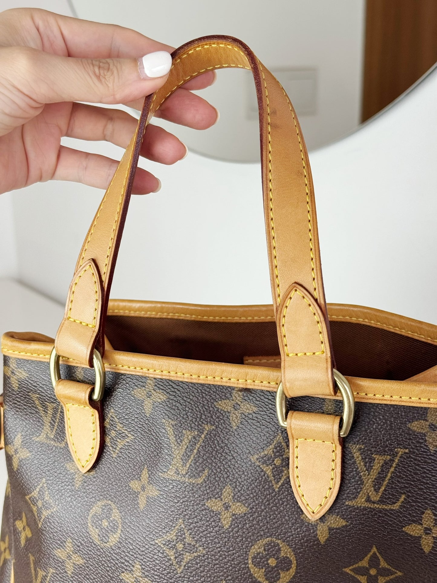 Louis Vuitton Vintage Batignolles Crossbody Bag