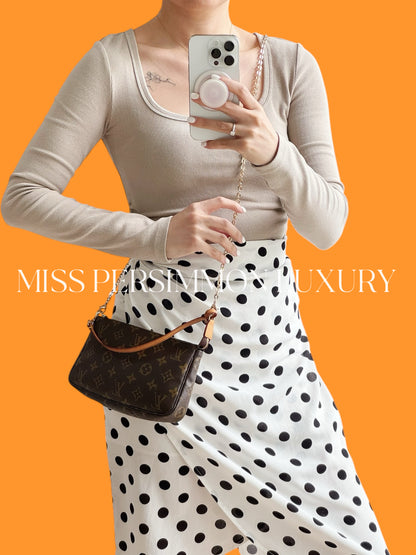 Louis Vuitton Vintage Pochette Accessoires Shoulder Crossbody Bag