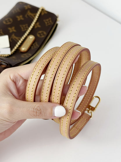 Louis Vuitton Vintage Eva Shoulder Crossbody Bag