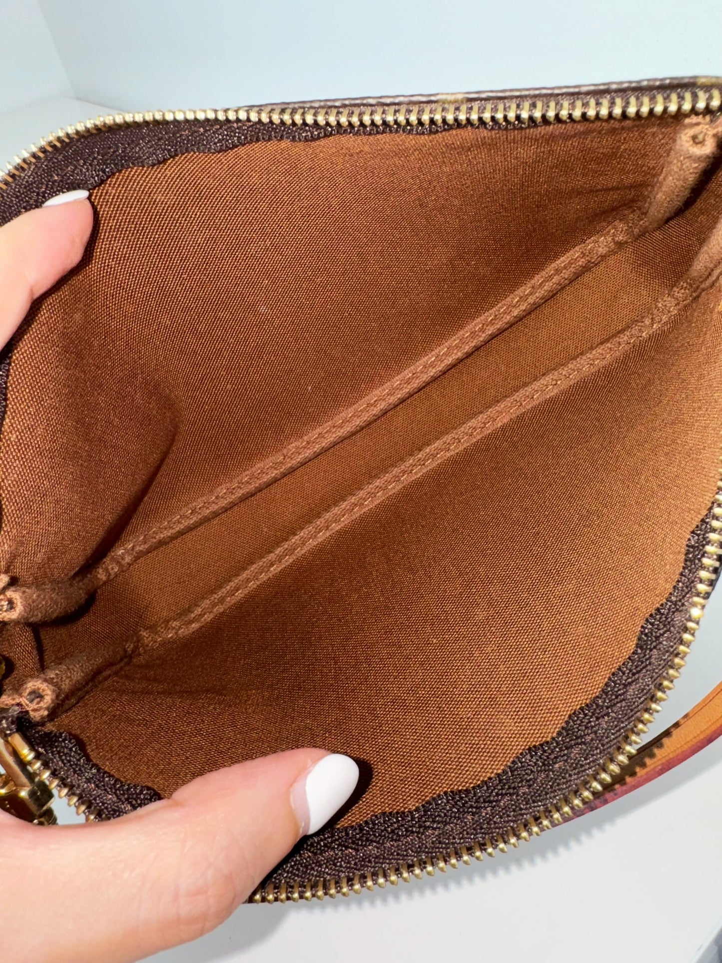 Louis Vuitton Vintage Pochette Accessoires Shoulder Crossbody Bag
