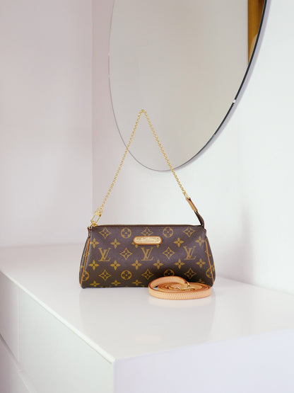 Louis Vuitton Vintage Eva Shoulder Crossbody Bag