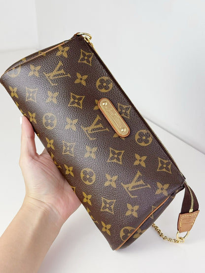 Louis Vuitton Vintage Eva Shoulder Crossbody Bag