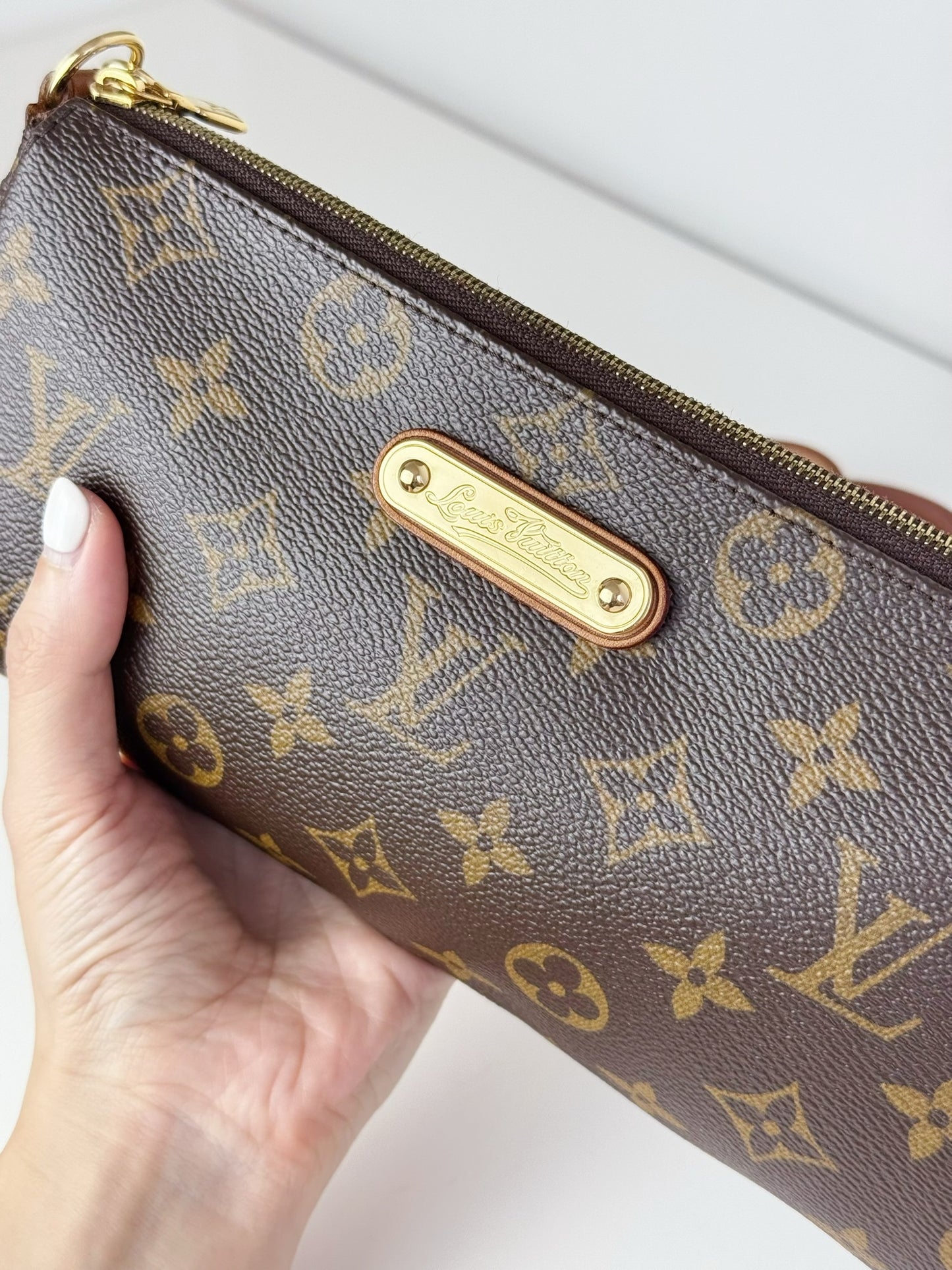 Louis Vuitton Vintage Eva Shoulder Crossbody Bag