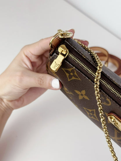 Louis Vuitton Vintage Eva Shoulder Crossbody Bag