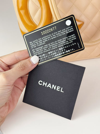 Chanel Vintage Cambon Shoulder Tote Bag