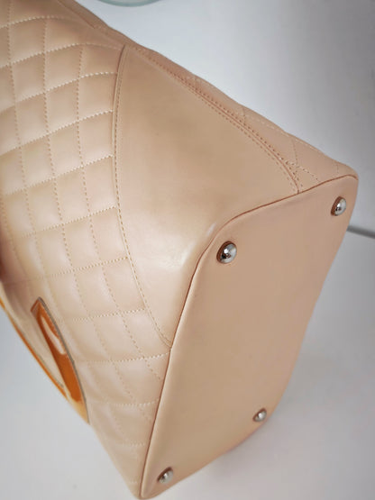 Chanel Vintage Cambon Shoulder Tote Bag