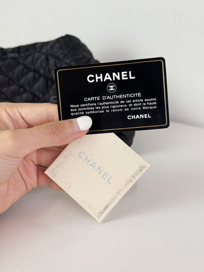 Chanel Vintage Coco Cocoon Tote Shoulder Bag