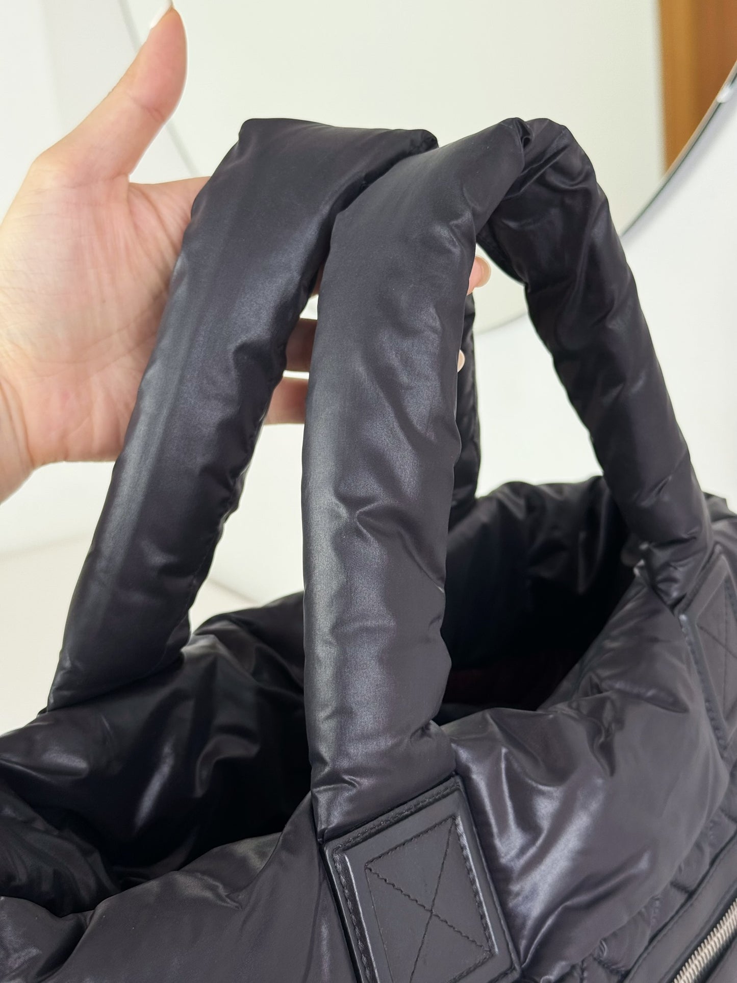 Chanel Vintage Coco Cocoon Tote Shoulder Bag