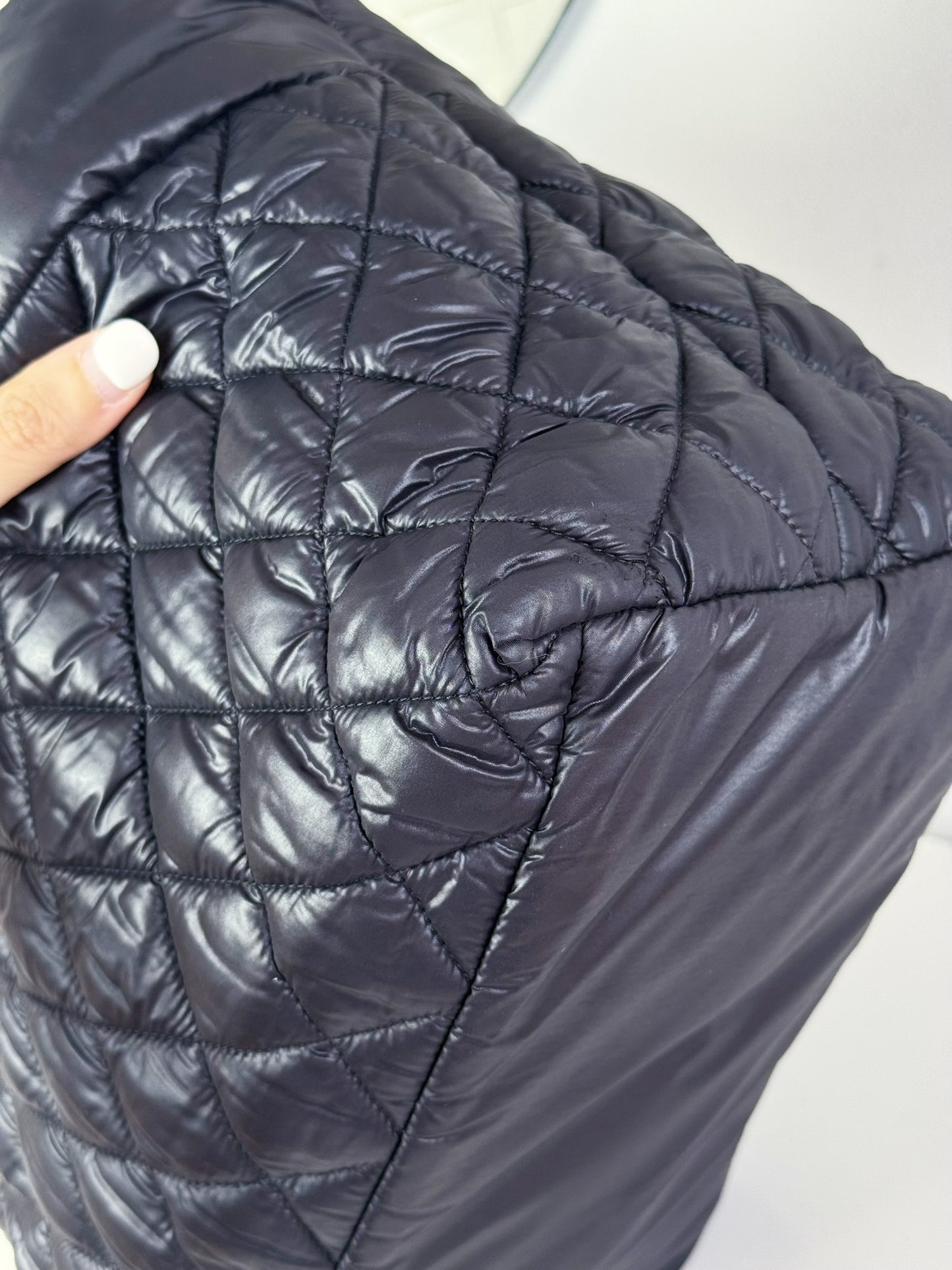 Chanel Vintage Coco Cocoon Tote Shoulder Bag