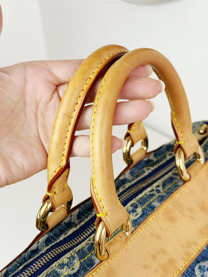 Louis Vuitton Vintage Denim Neo Speedy Handbag