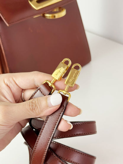 Salvatore Ferragamo Vintage Gancini Handbag Crossbody Bag