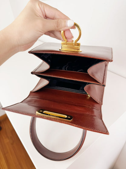 Salvatore Ferragamo Vintage Gancini Handbag Crossbody Bag