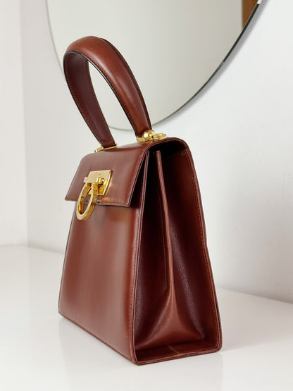 Salvatore Ferragamo Vintage Gancini Handbag Crossbody Bag