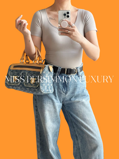 Louis Vuitton Vintage Denim Neo Speedy Handbag