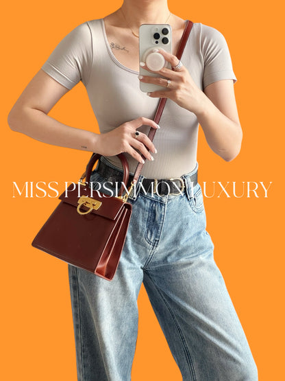 Salvatore Ferragamo Vintage Gancini Handbag Crossbody Bag