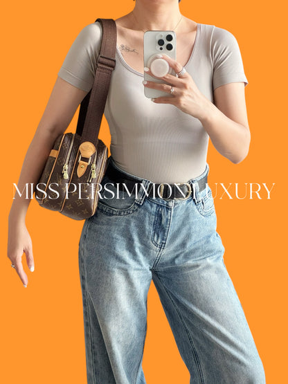 Louis Vuitton Vintage Reporter Shoulder Crossbody Bag