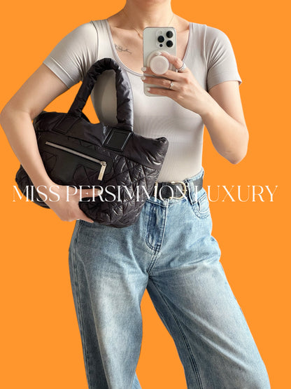 Chanel Vintage Coco Cocoon Tote Shoulder Bag