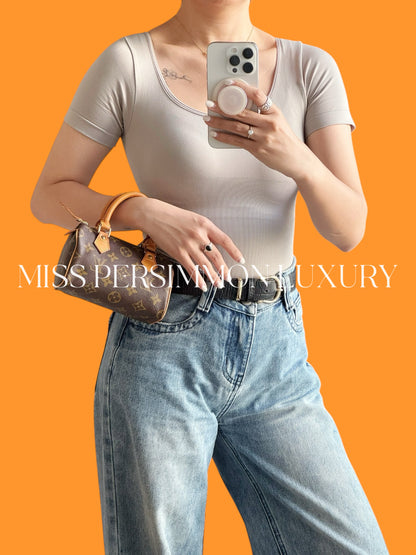 Louis Vuitton Vintage Mini Speedy Handbag Crossbody Bag