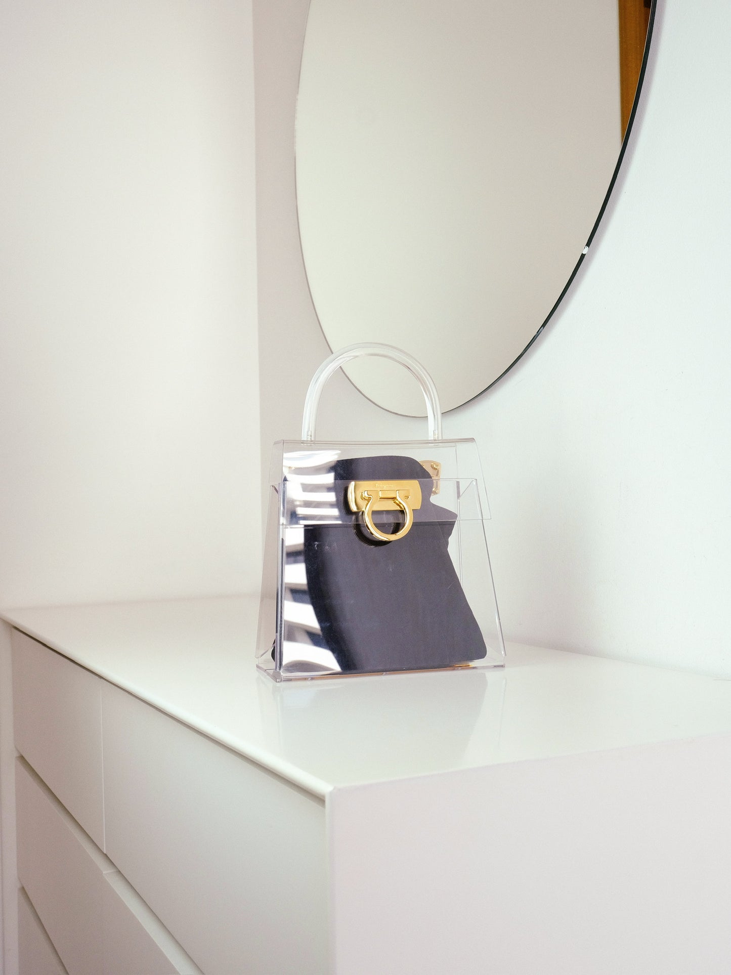 Salvatore Ferragamo Vintage Gancini Limited Edition 75/100 Handbag Bag