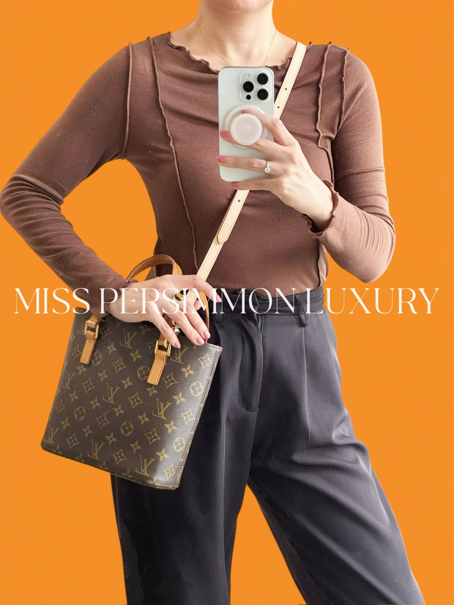 Louis Vuitton Vintage Vavin Vivian Handbag Crossbody Bag