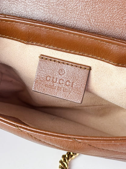 Gucci Vintage Super Mini Marmont Shoulder Crossbody Bag