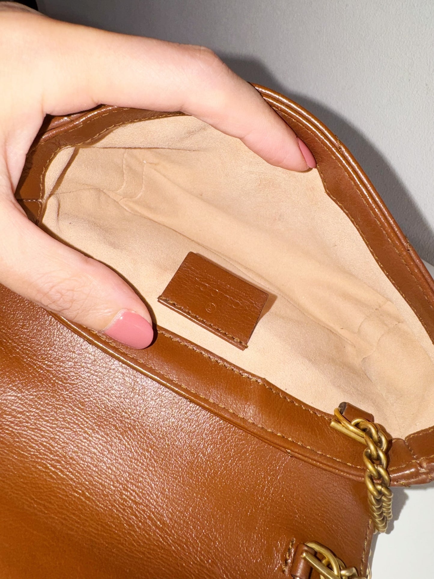 Gucci Vintage Super Mini Marmont Shoulder Crossbody Bag