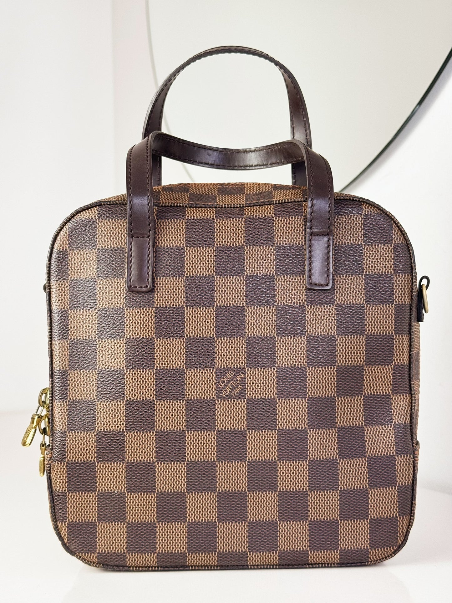 Louis Vuitton Vintage Damier Spontini Handbag Crossbody Bag