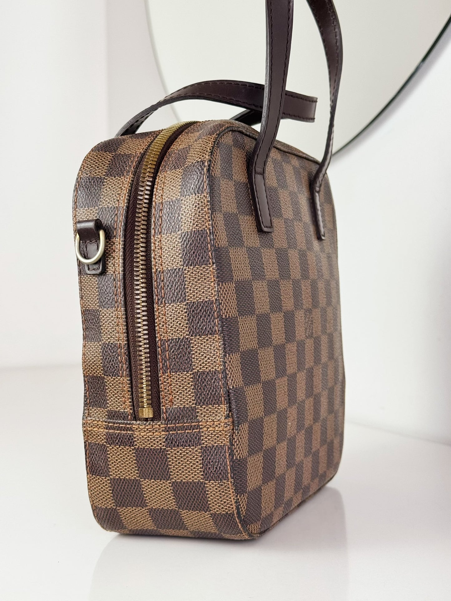 Louis Vuitton Vintage Damier Spontini Handbag Crossbody Bag