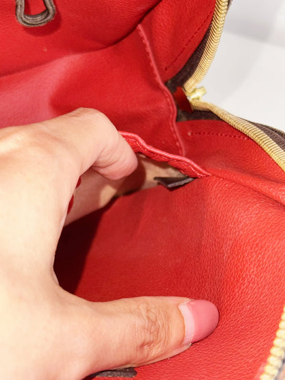 Louis Vuitton Vintage Damier Spontini Handbag Crossbody Bag