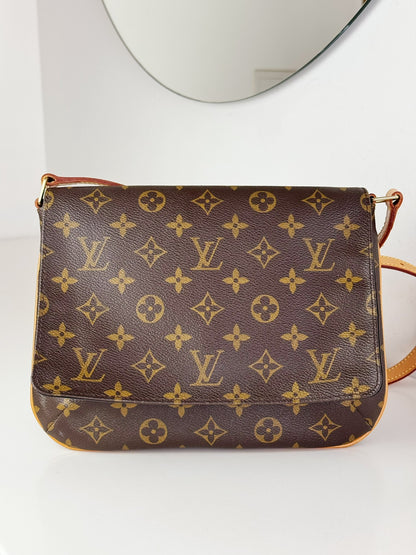 Louis Vuitton Musette Tango Shoulder Crossbody Bag