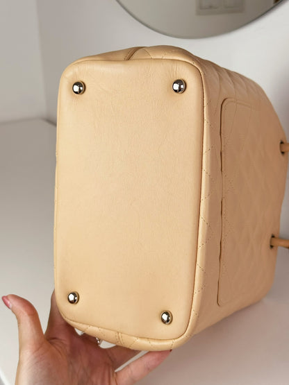 Chanel Vintage Cambon Shoulder Tote Bag