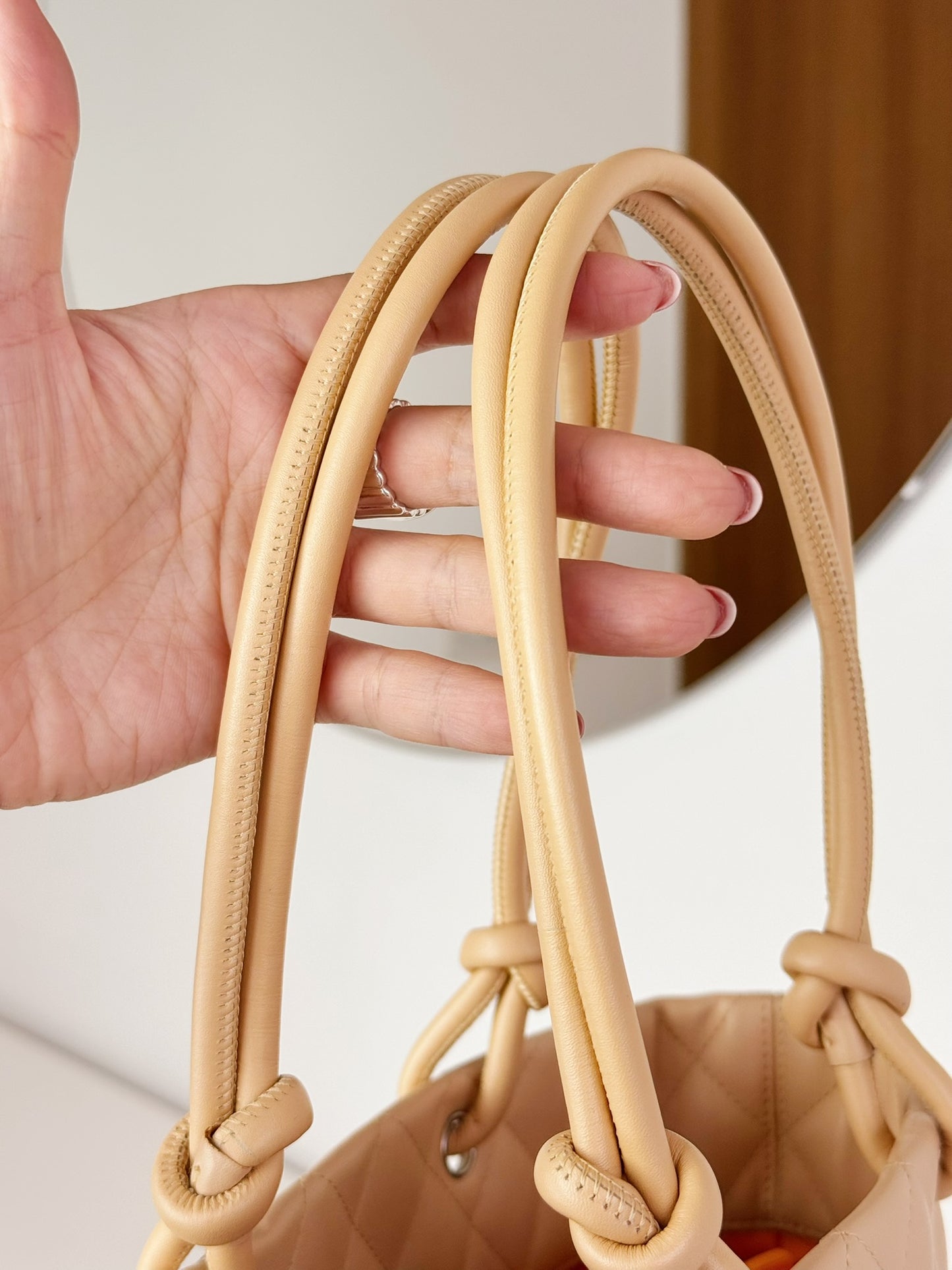 Chanel Vintage Cambon Shoulder Tote Bag