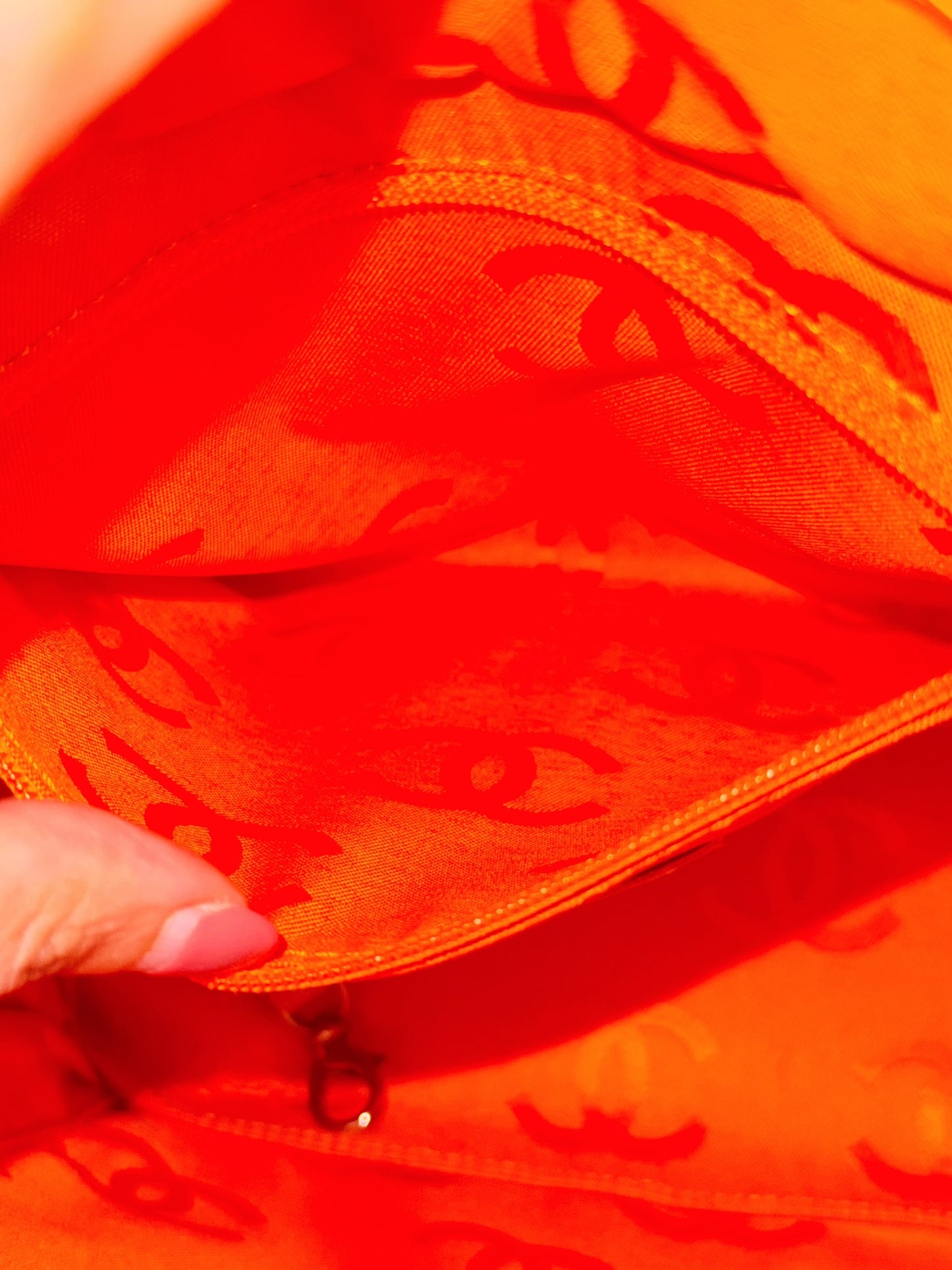 Chanel Vintage Cambon Shoulder Tote Bag