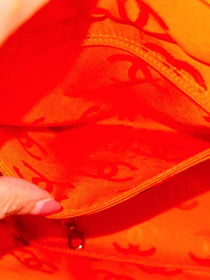 Chanel Vintage Cambon Shoulder Tote Bag