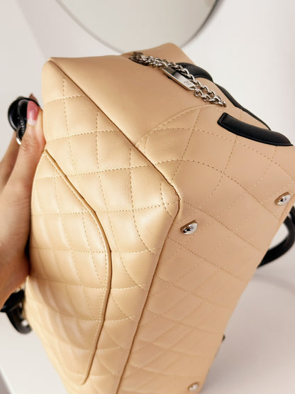 Chanel Vintage Cambon Bowling Shoulder Bag